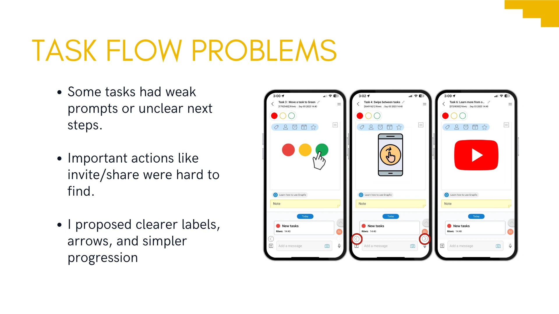 Task Flow Problems