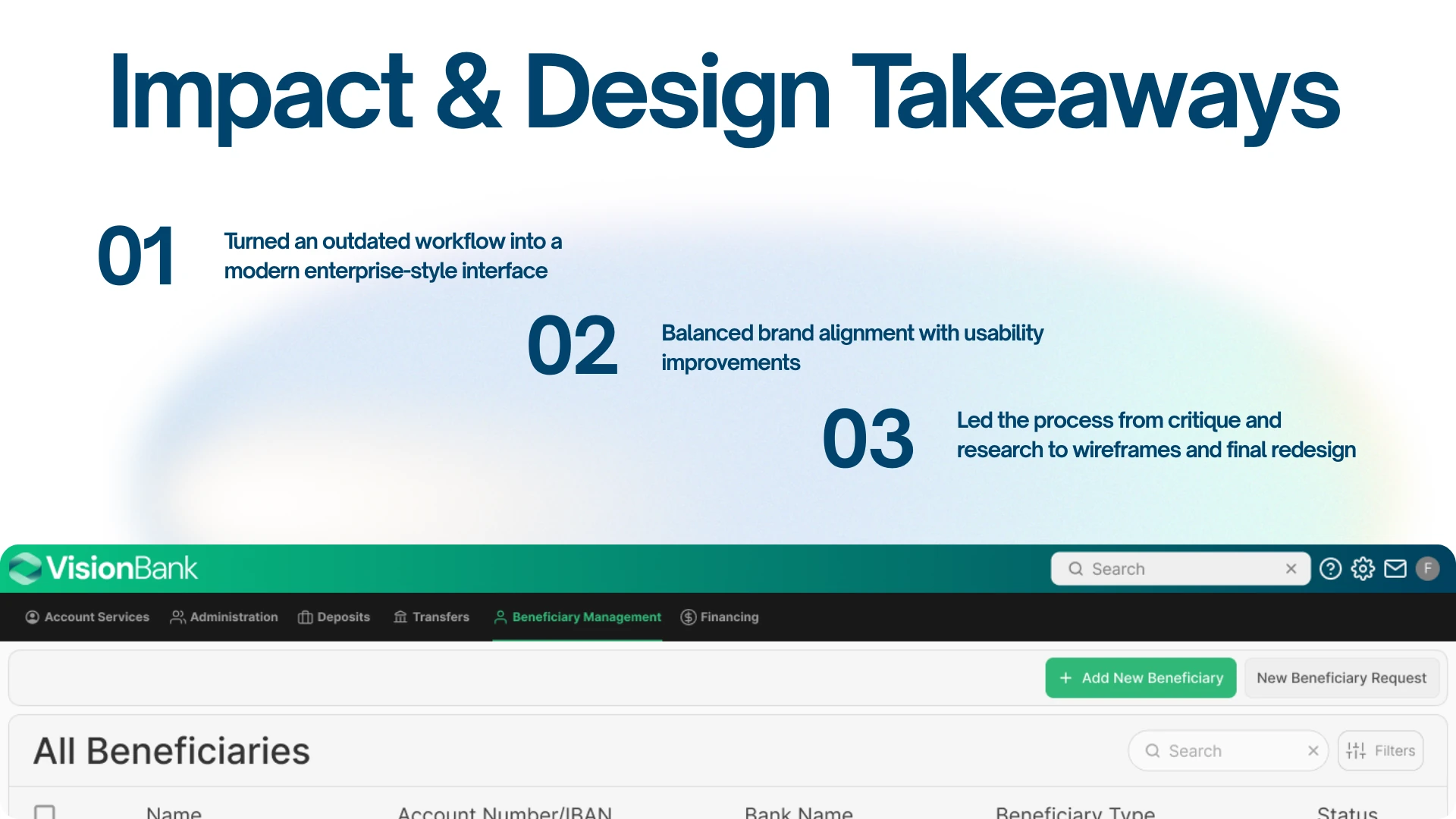 Impact & Design Takeaways